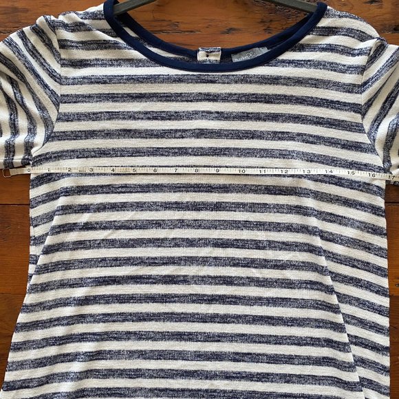 MARKET AND SPRUCE STRIPED DRESS - NAVY & WHITE SIZE MED; NWOT - Picture 7 of 8